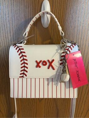 Betsey Johnson XOX Baseball ⚾️ Purse